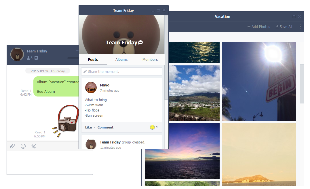 LINE电脑版二维码模糊